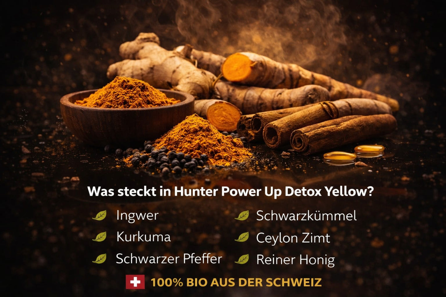 Hunter´s Honigelixier - Detox Yellow 250g